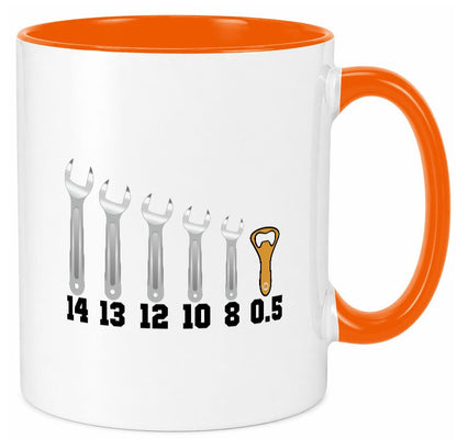 Bierliebhaber | Biertrinker Werkzeug Bieröffner Geschenkidee Humor Tasse
