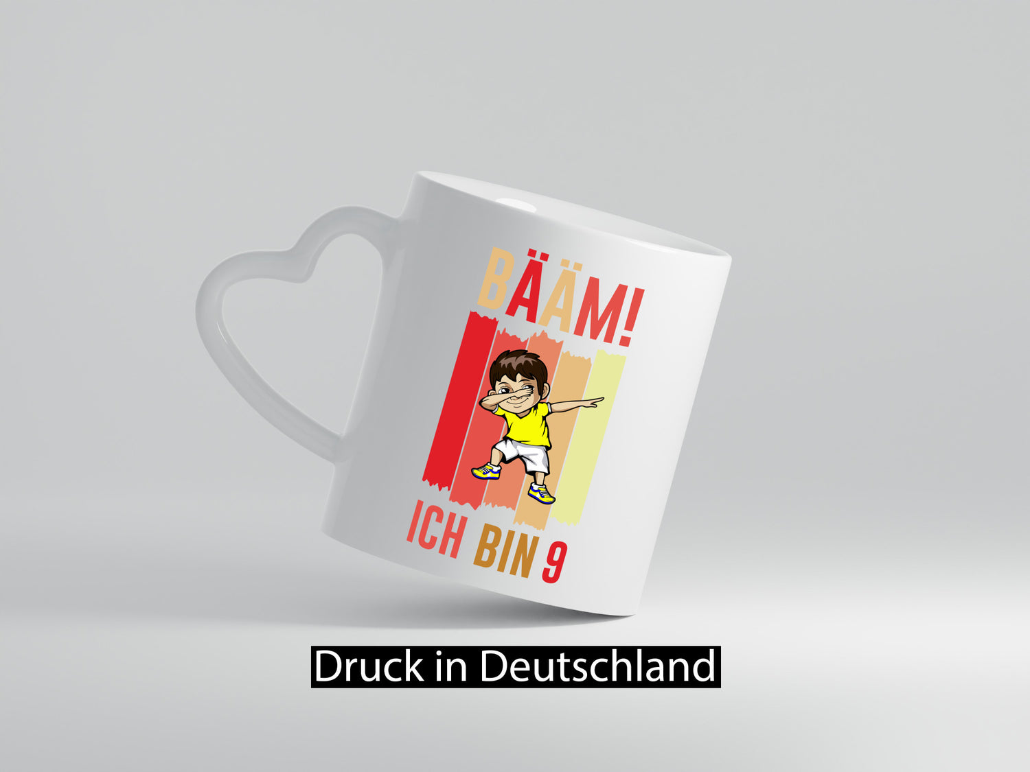 9. Geburtstag | 9 Jahre Bääm ich bin Geschenk Geschenkidee lustiger Spruch Tasse