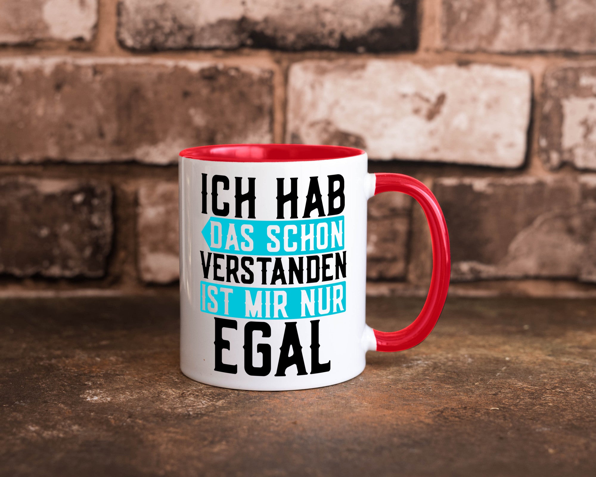 Ist mir egal | Protest Teenager Humor Spruch Büro lustig Arbeit Kollegen