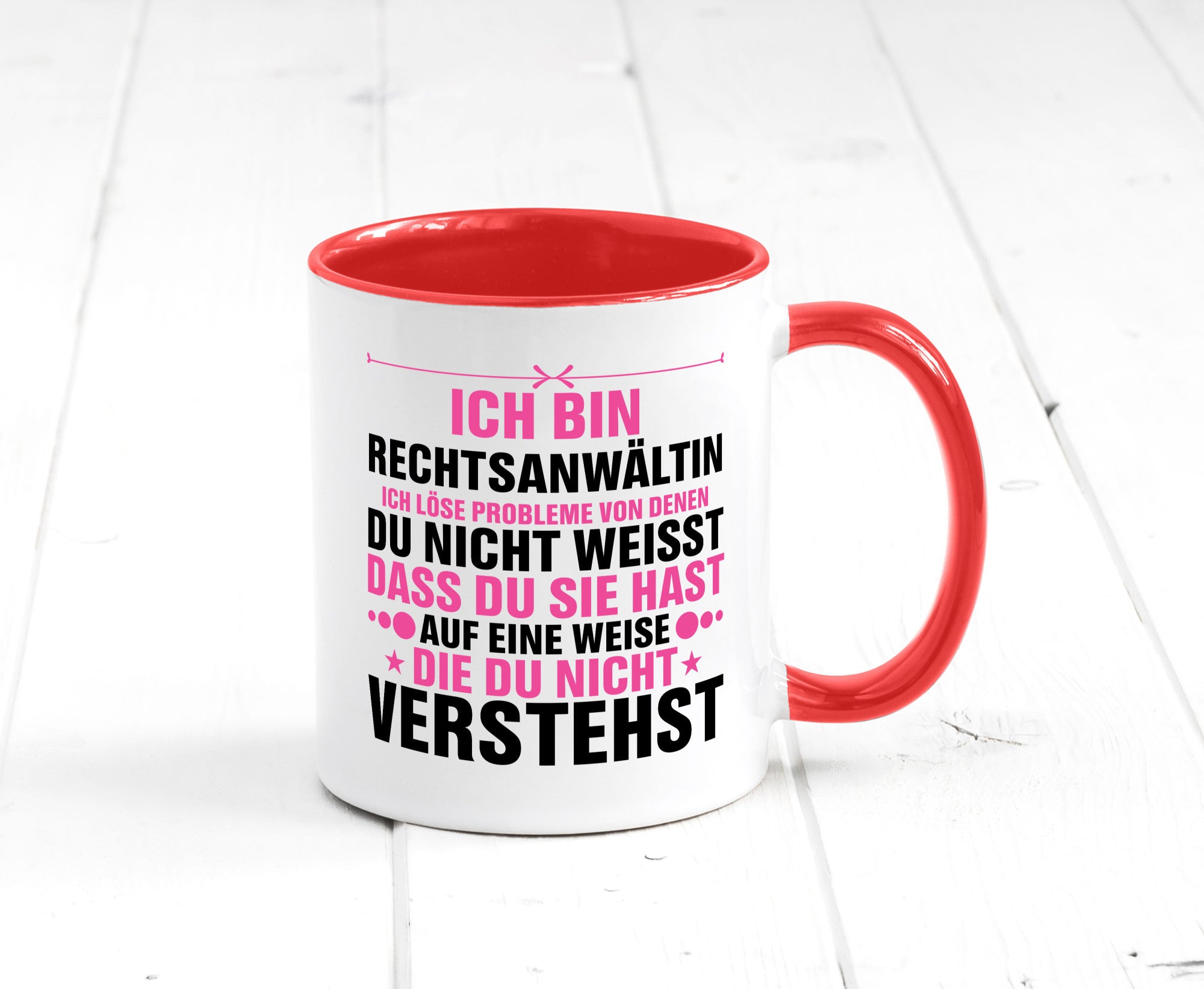 Löse Probleme: Rechtsanwältin | Jurstin Anwältin v2 Geschenk Humor Geschenkidee