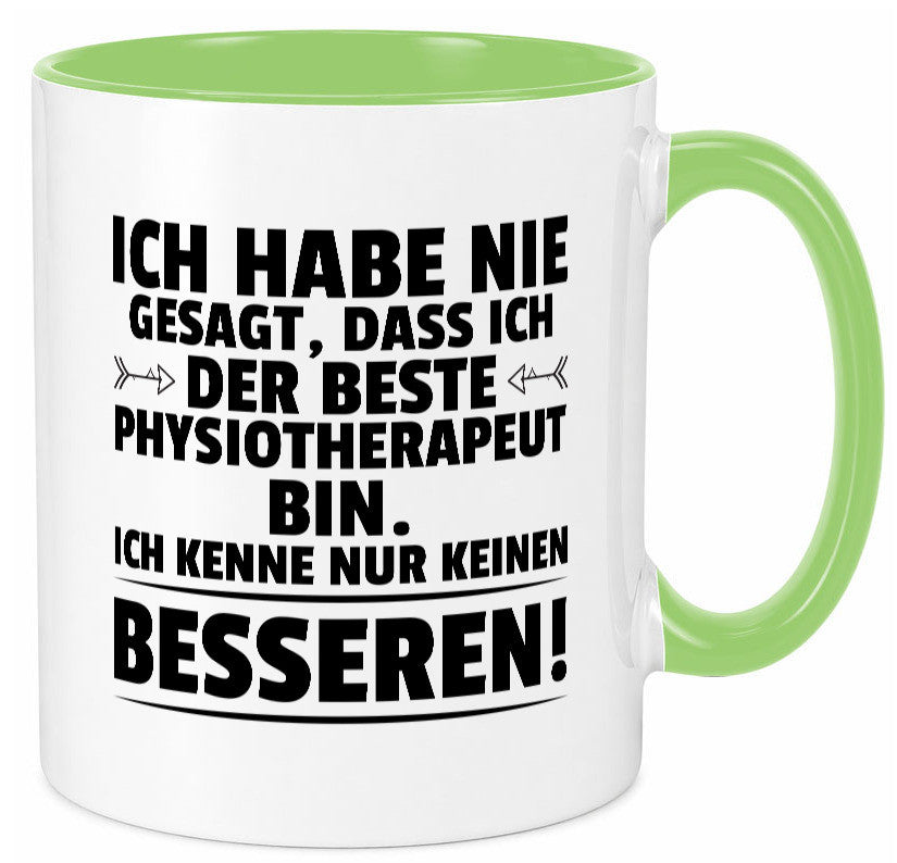Der Beste Physiotherapeut lustiger Spruch Geschenk Humor Geschenkidee Tasse