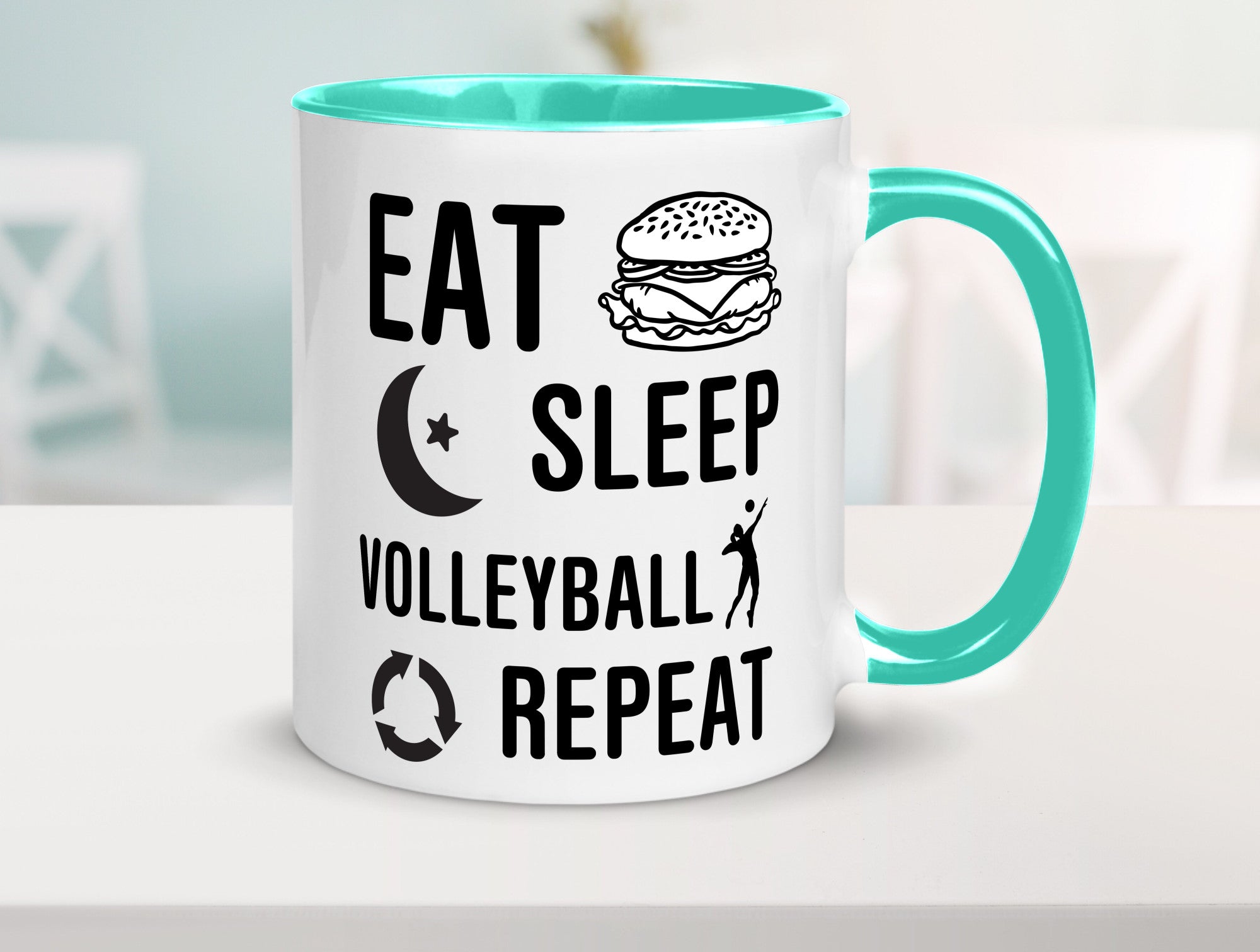 Volleyball | Volleyballliebhaber Volleyballspieler Humor Geschenkidee Tasse