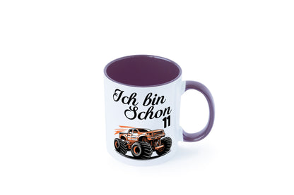 11. Geburtstag | Monster truck 11 Jahre lustiger Spruch Geschenk Geschenkidee