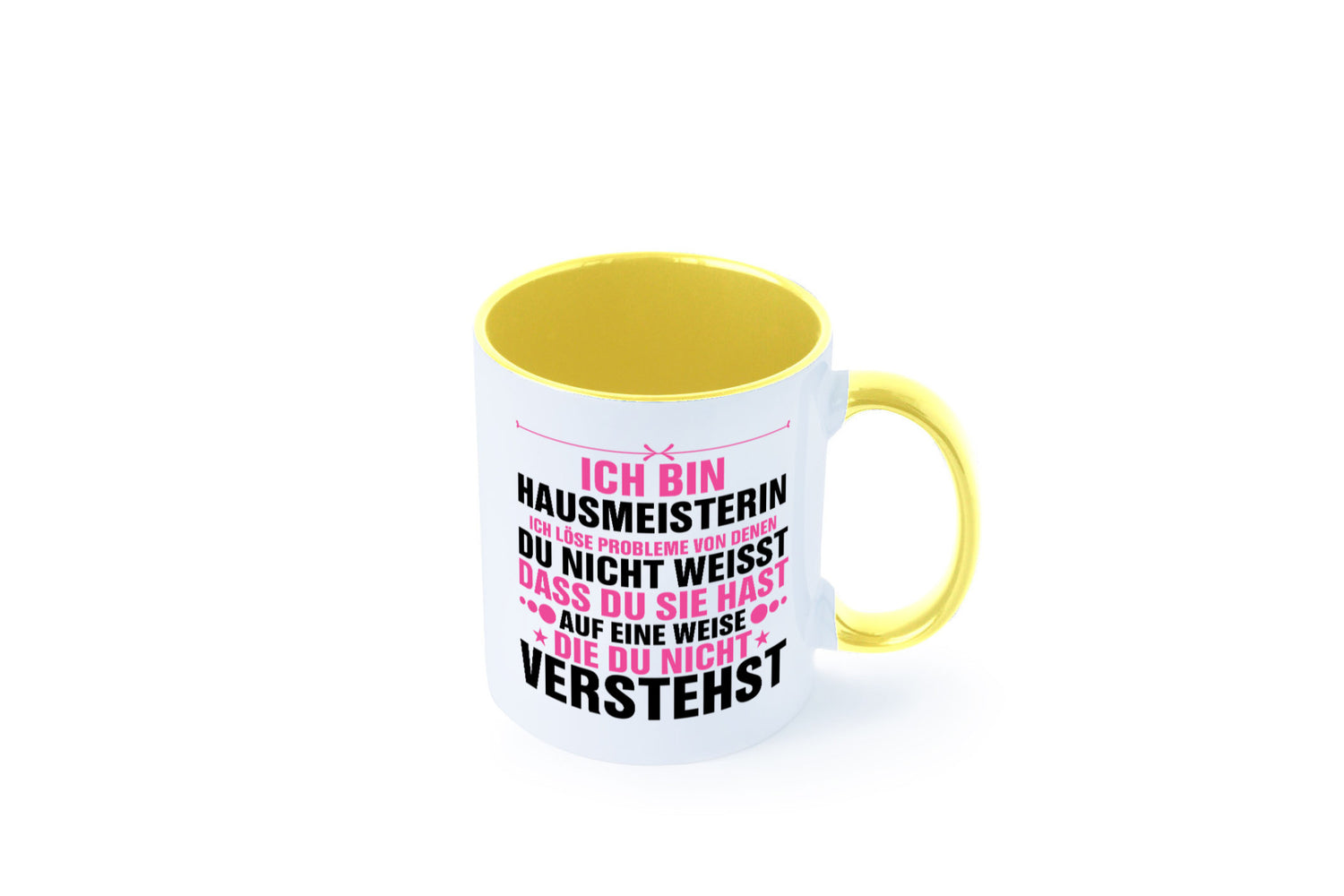 Löse Probleme: Hausmeisterin | Hauswart v2 Geschenk Humor Geschenkidee lustiger