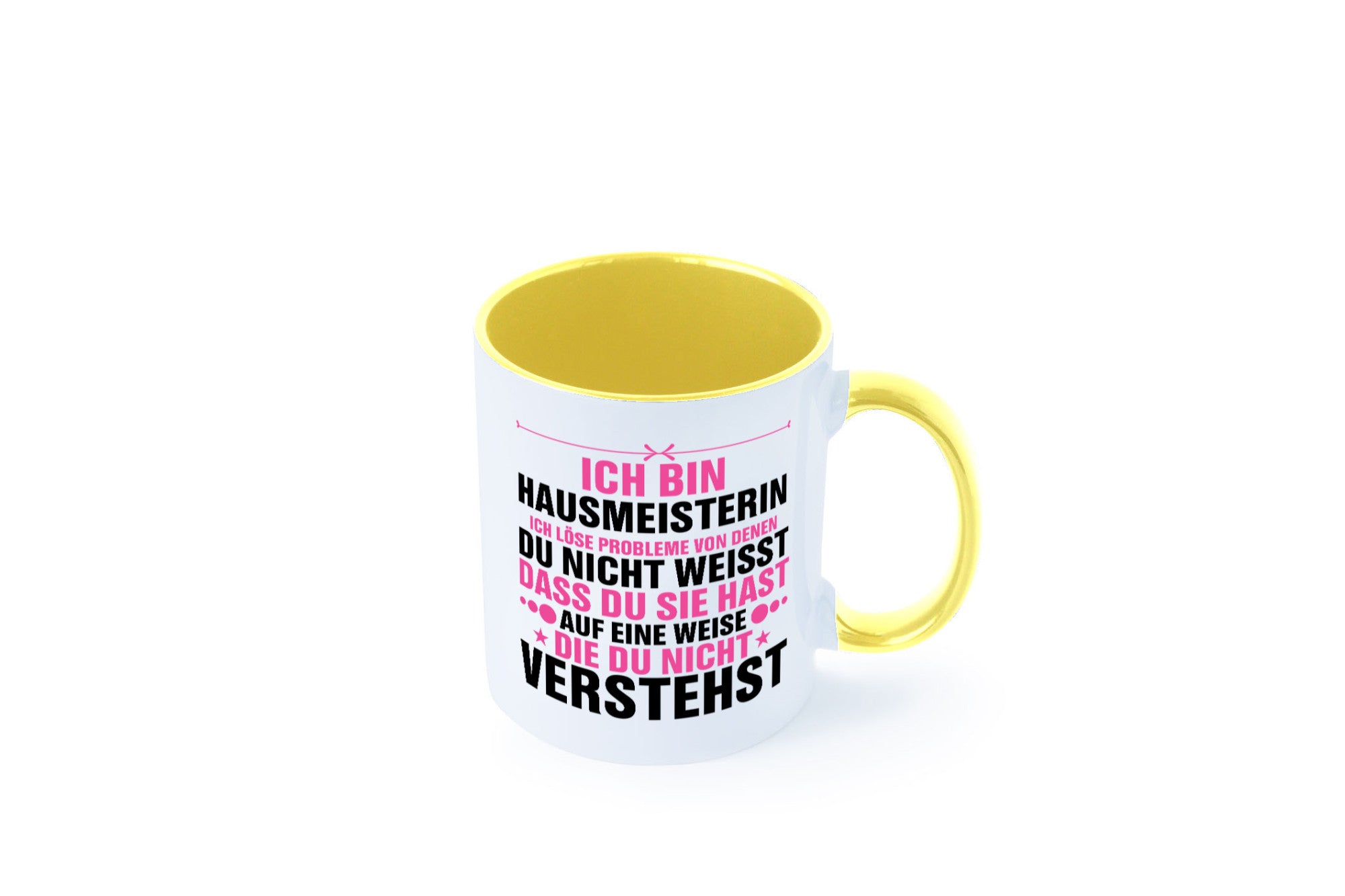 Löse Probleme: Hausmeisterin | Hauswart v2 Geschenk Humor Geschenkidee lustiger
