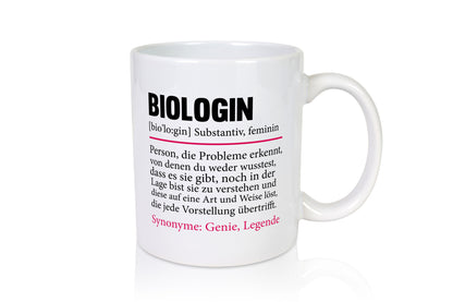 Biologin | Frauen Biologie Naturforscherin lustig Humor Geschenkidee Geschenk