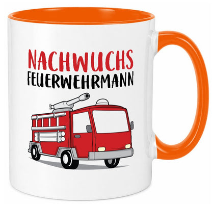 Nachwuchs Feuerwehrmann | Feuerwher Humor Geschenkidee Tasse