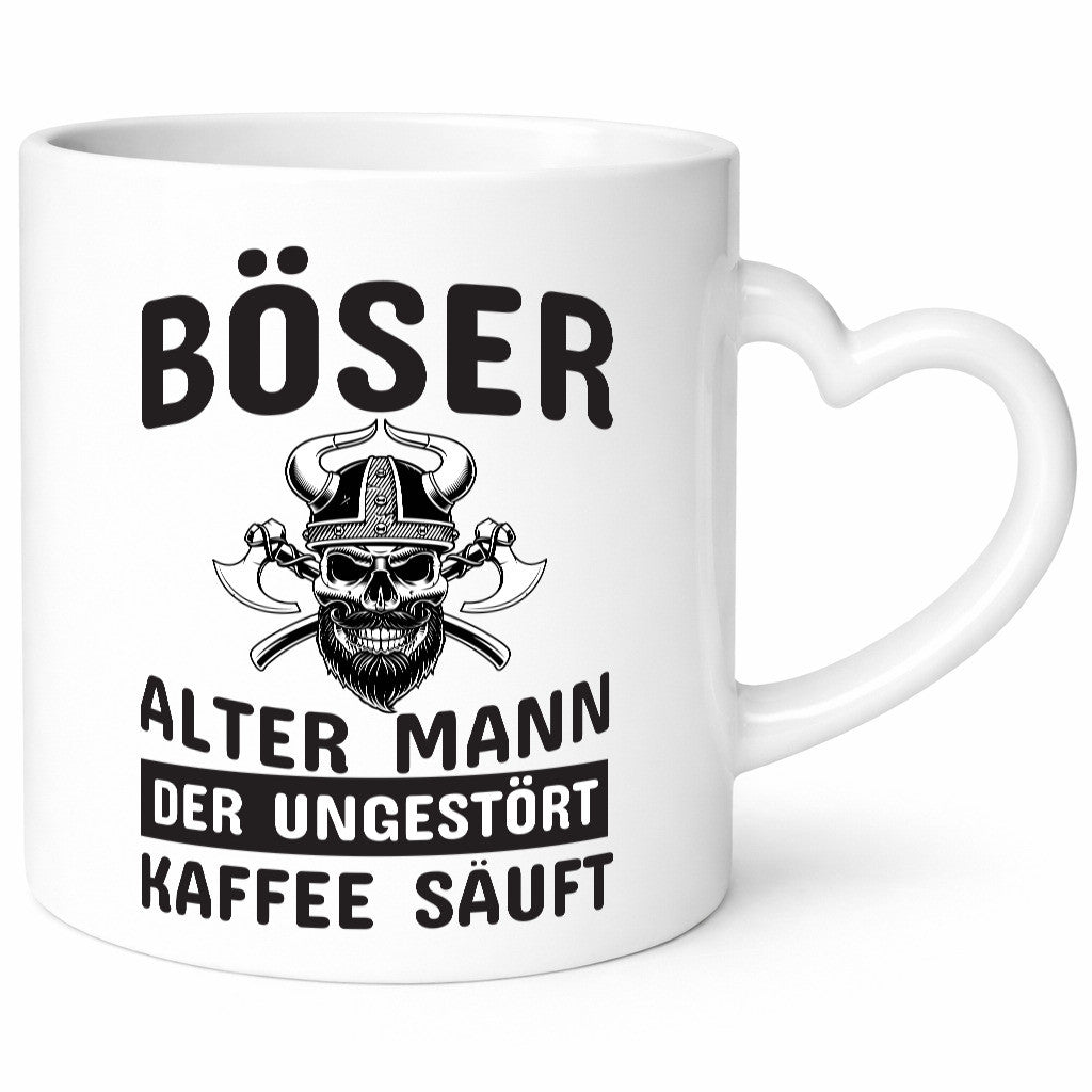 Böser alter Mann | Männer Humor Kaffeetrinker Spruch Geschenkidee Tasse