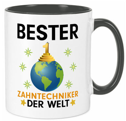 Welt BesterZahntechniker | Zahnmedizin lustig Humor Geschenkidee Geschenk Tasse