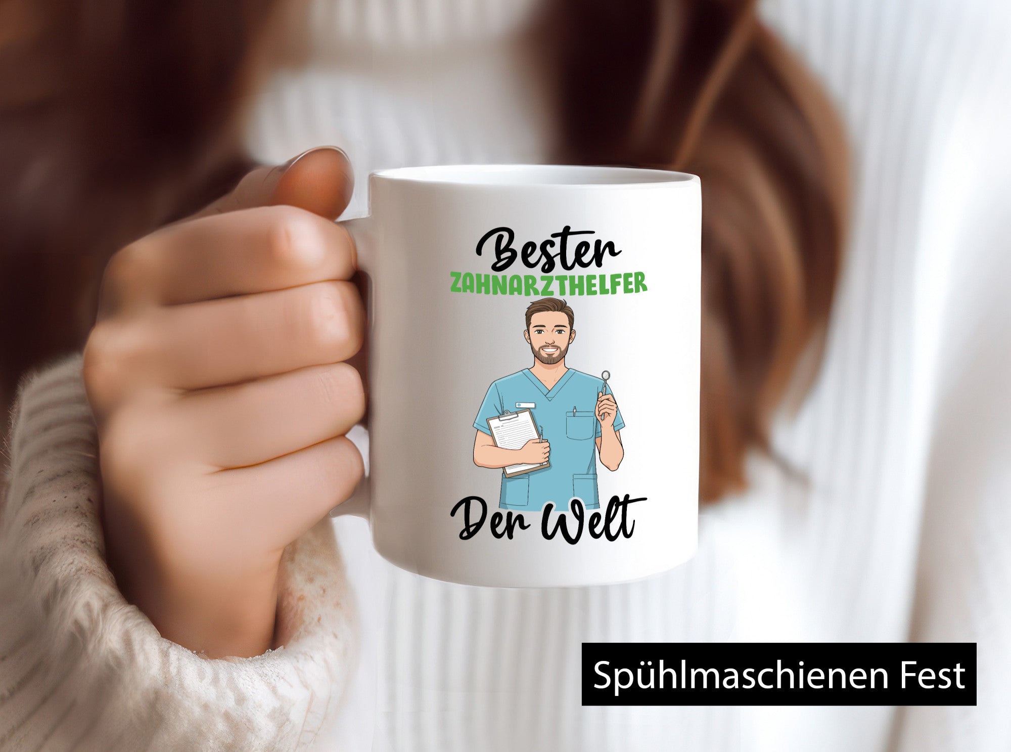 Bester Zahnarzthelfer | Zahnmedizin v2 lustiger Spruch Geschenk Humor