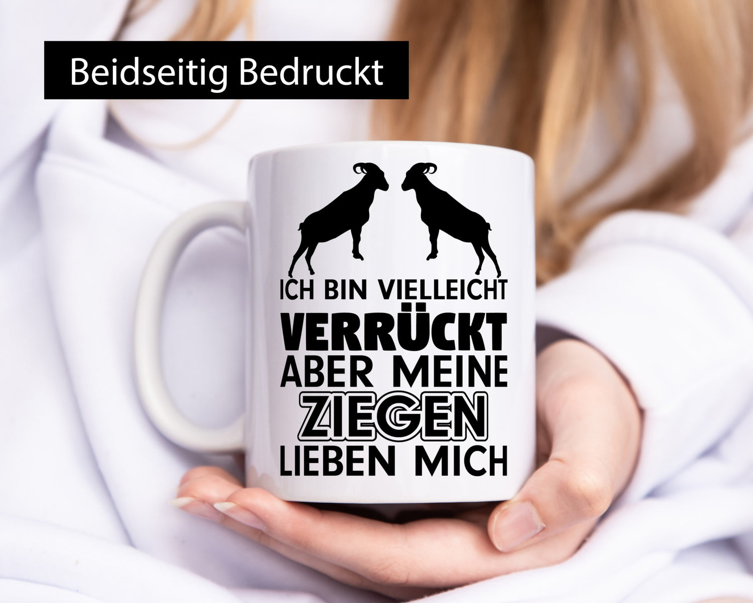 Meine Ziegen | Hirte Tasse Bauernhof Hirtin Bauer Humor Geschenkidee