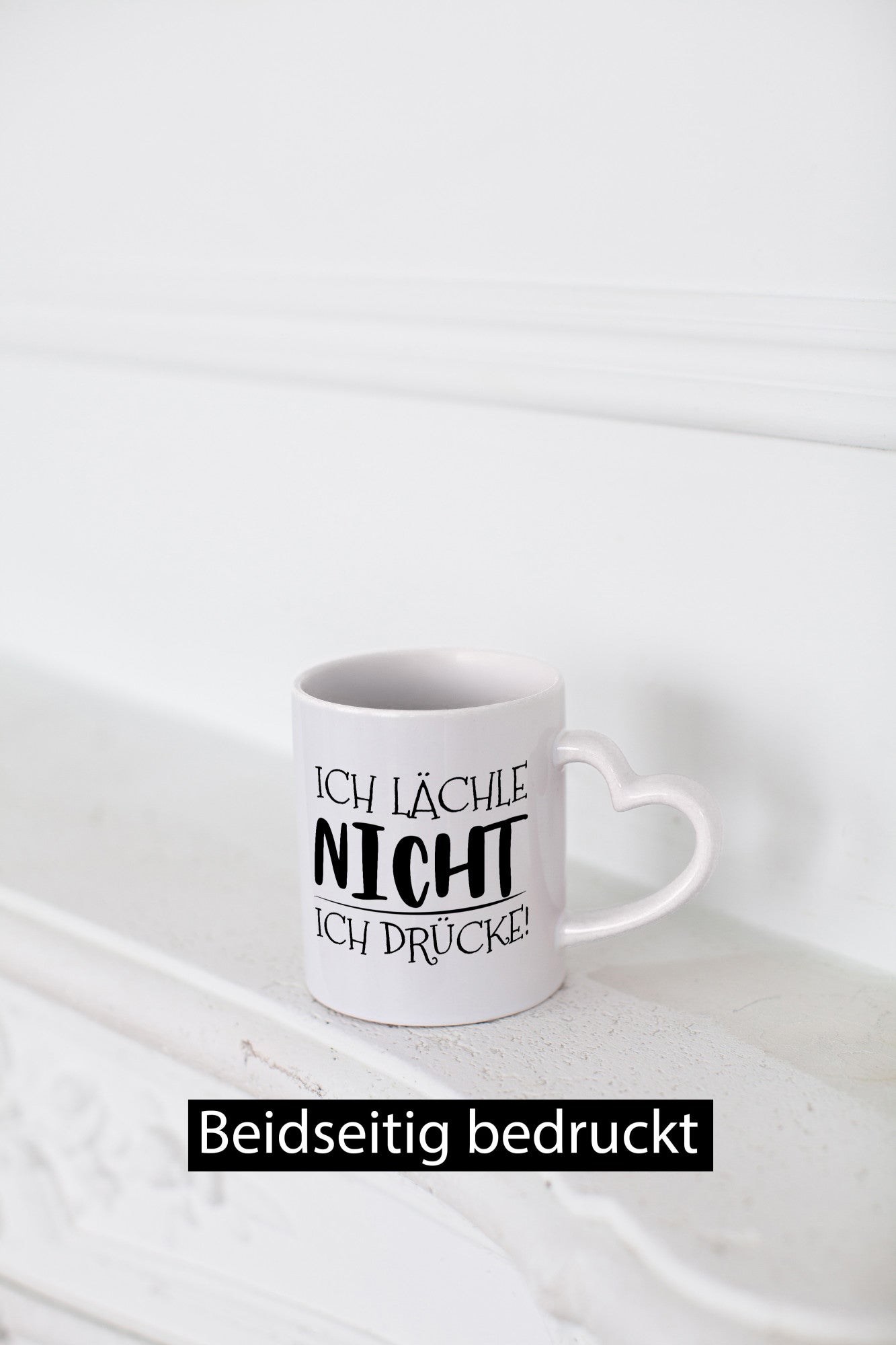 Ich Lächle nicht Drücke Geschenk Humor Geschenkidee lustiger Spruch Tasse