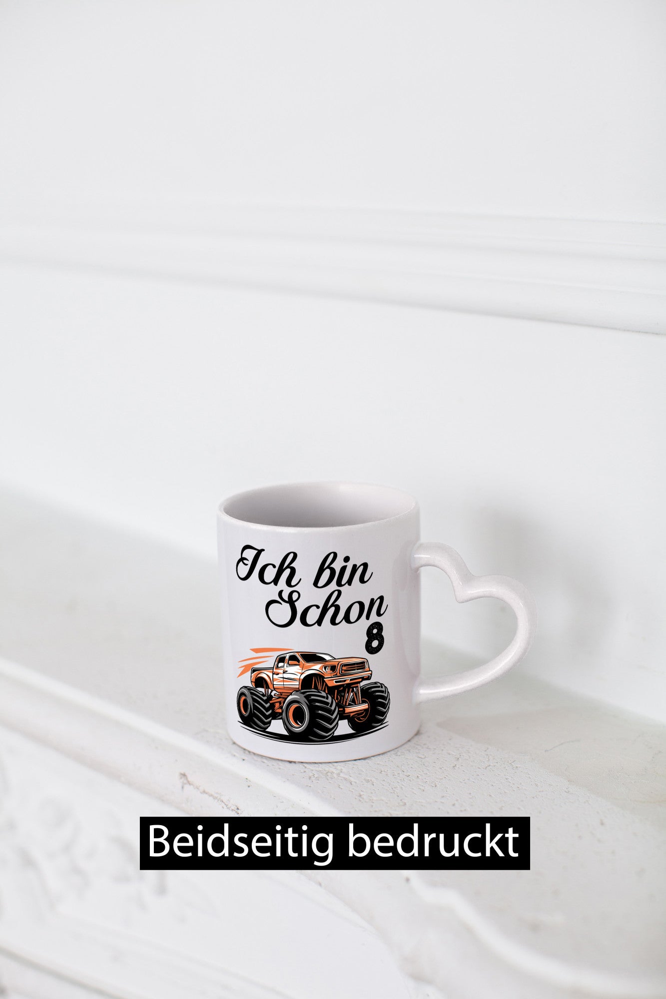 8. Geburtstag | Monster truck 8 Jahre Geschenk Geschenkidee lustiger Spruch