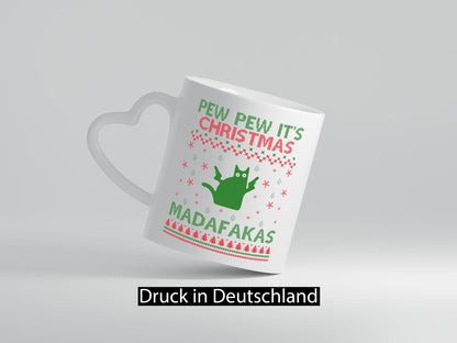 It´s Christmas Madafakas | Katze Kollege Freunde Geschenk Arbeit Kollegen Büro