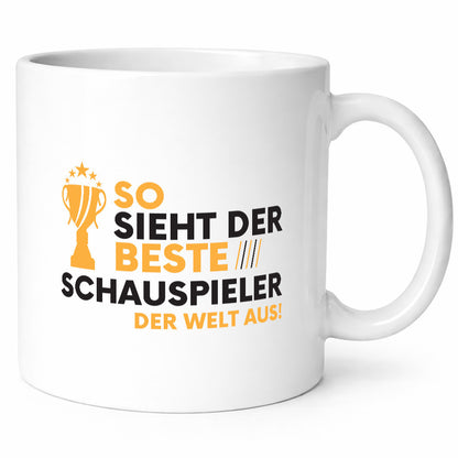 Der Weltbeste Schauspieler | Theater Humor Geschenkidee Tasse