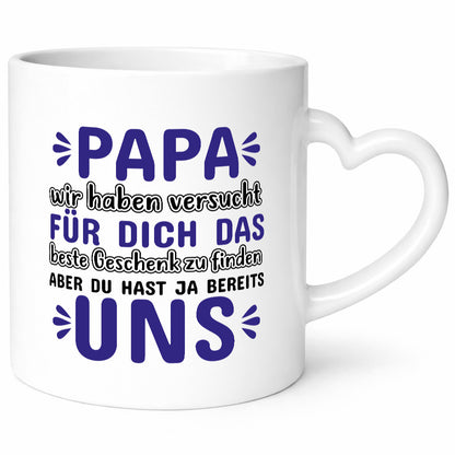 Papa Tasse | Spruch Vater Kinder Humor Vatertag Geschenk Familie Geschenkidee
