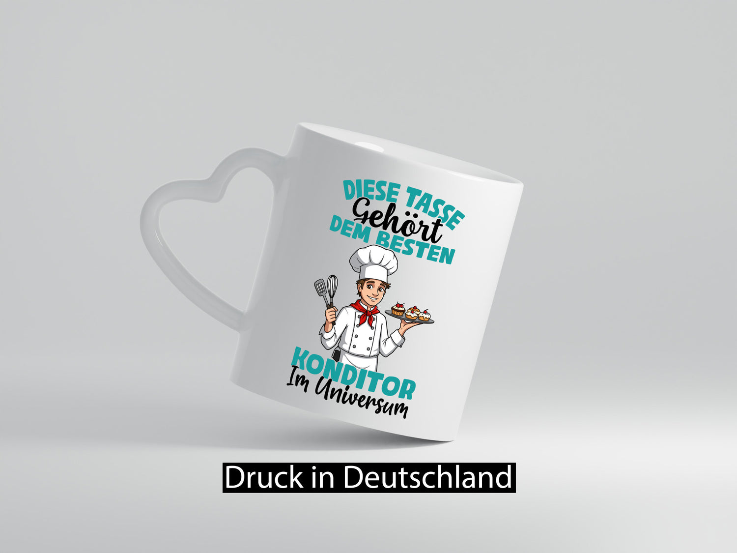 Im Universum: Konditor | Konditorei Humor Geschenkidee Tasse