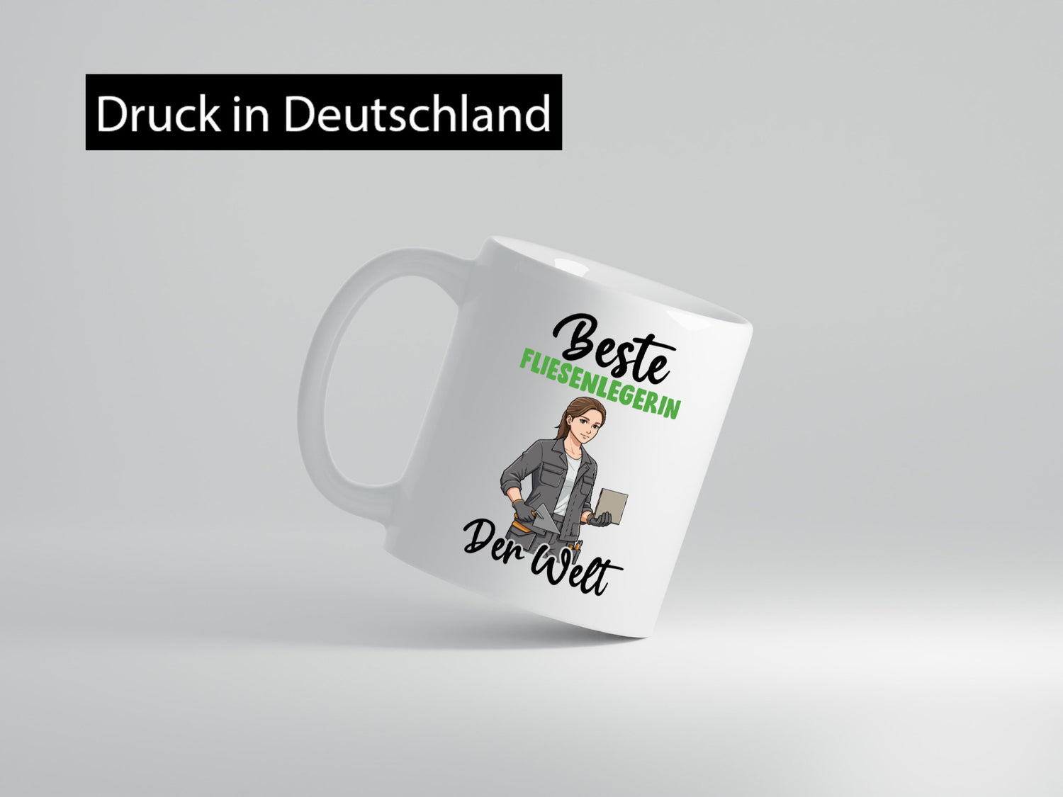 Beste Fliesenlegerin | Fliesenlegen Bau v2 lustig Humor Geschenkidee Geschenk