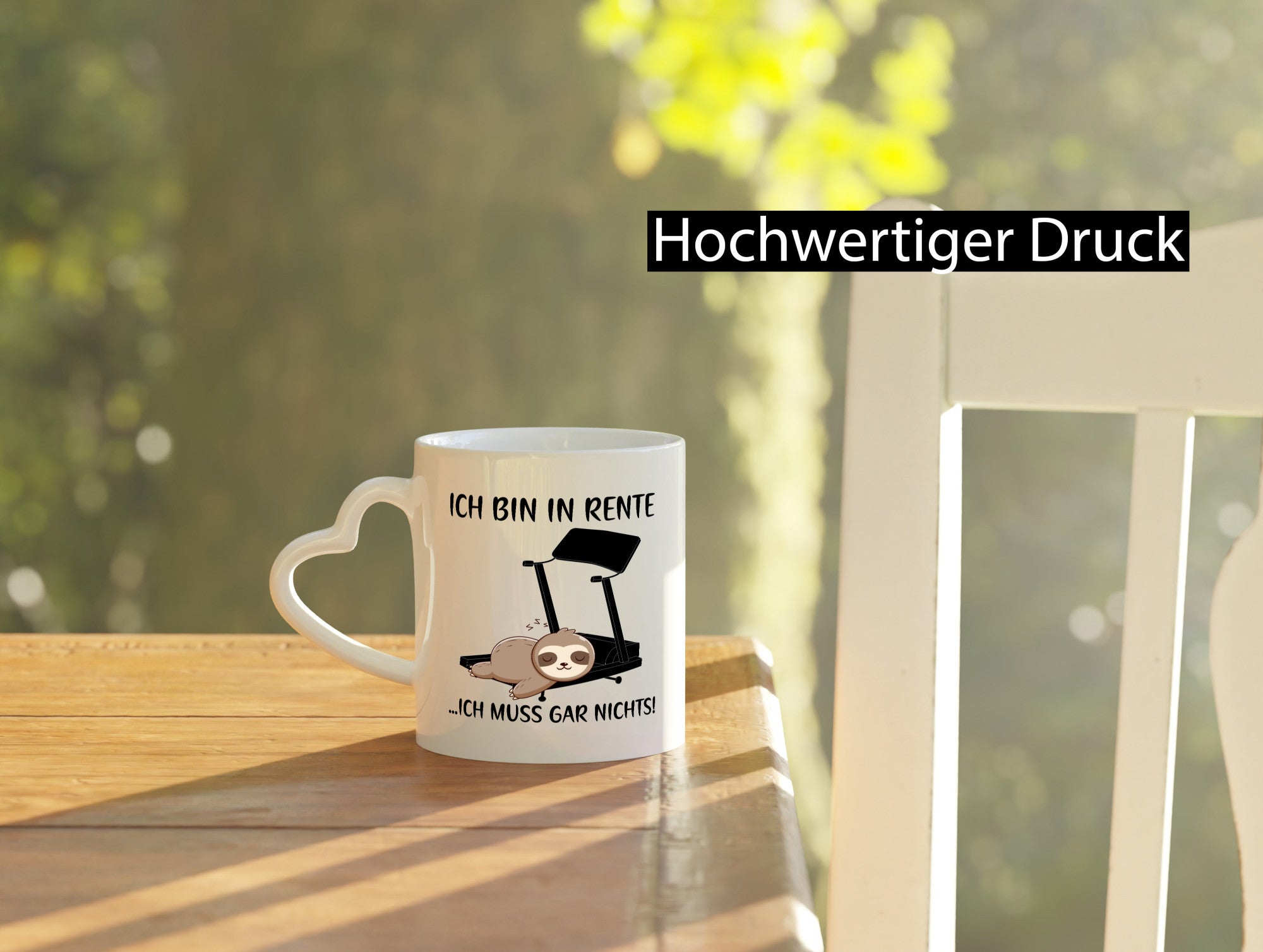 Ich bin in Rente | Rentner Ruhestand Faultier Faulpelz Geschenk Jubiläum