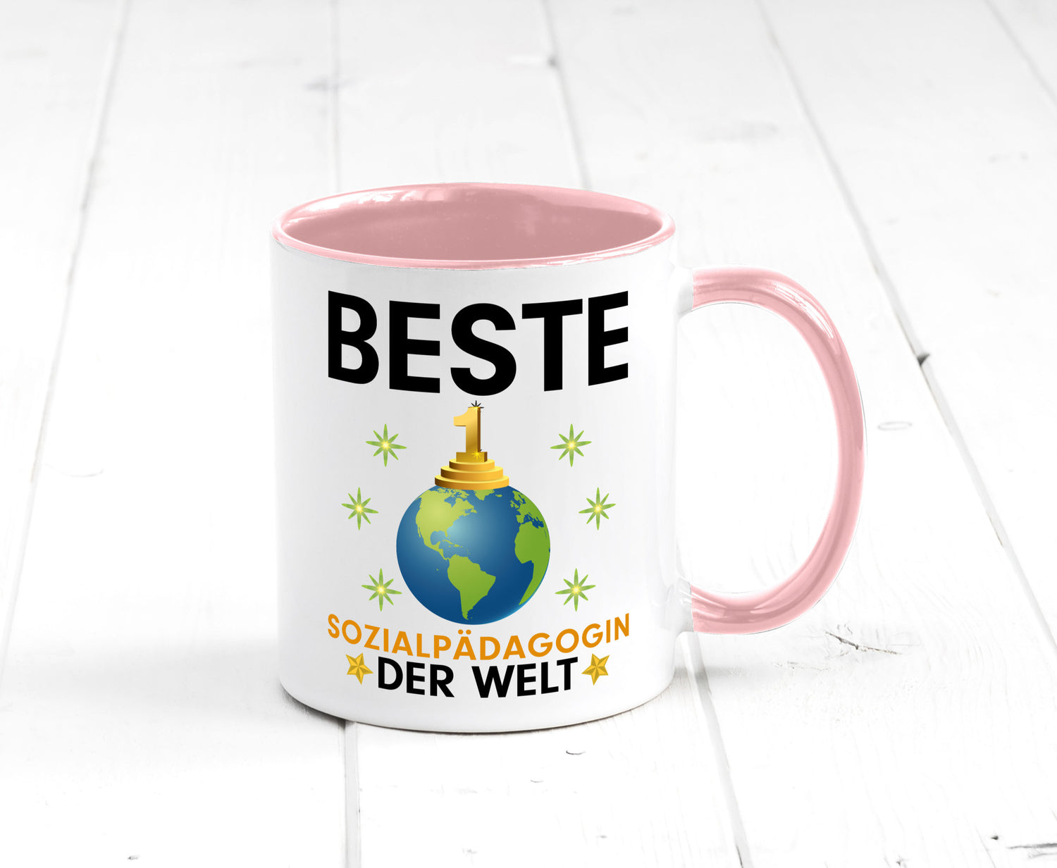 Welt Beste Sozialpädagogin | Humor Pädagogin Geschenkidee Tasse