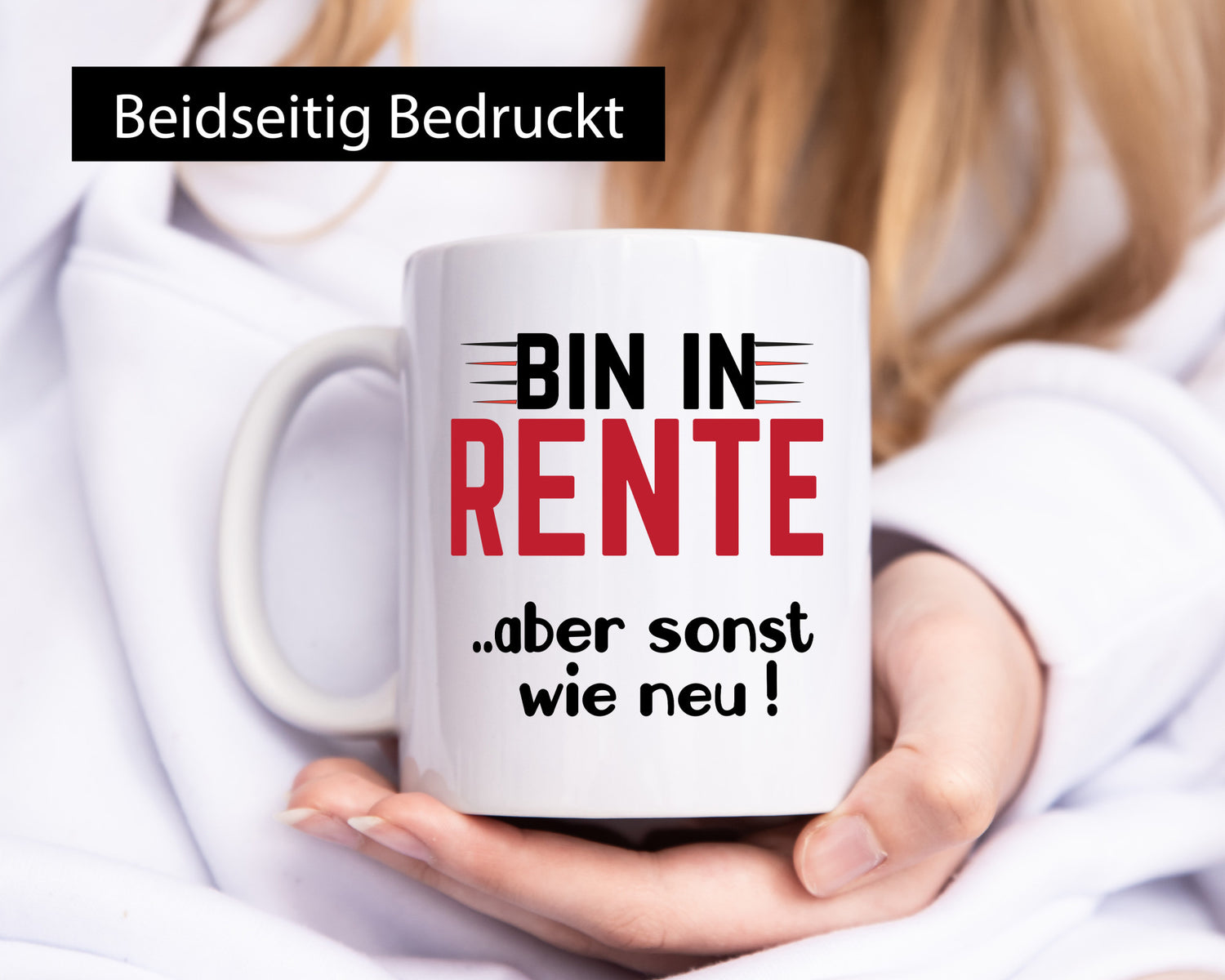 Bin in Rente aber sonst wie neu | Ruhestand Rentner Geschenk Jubiläum lustiger