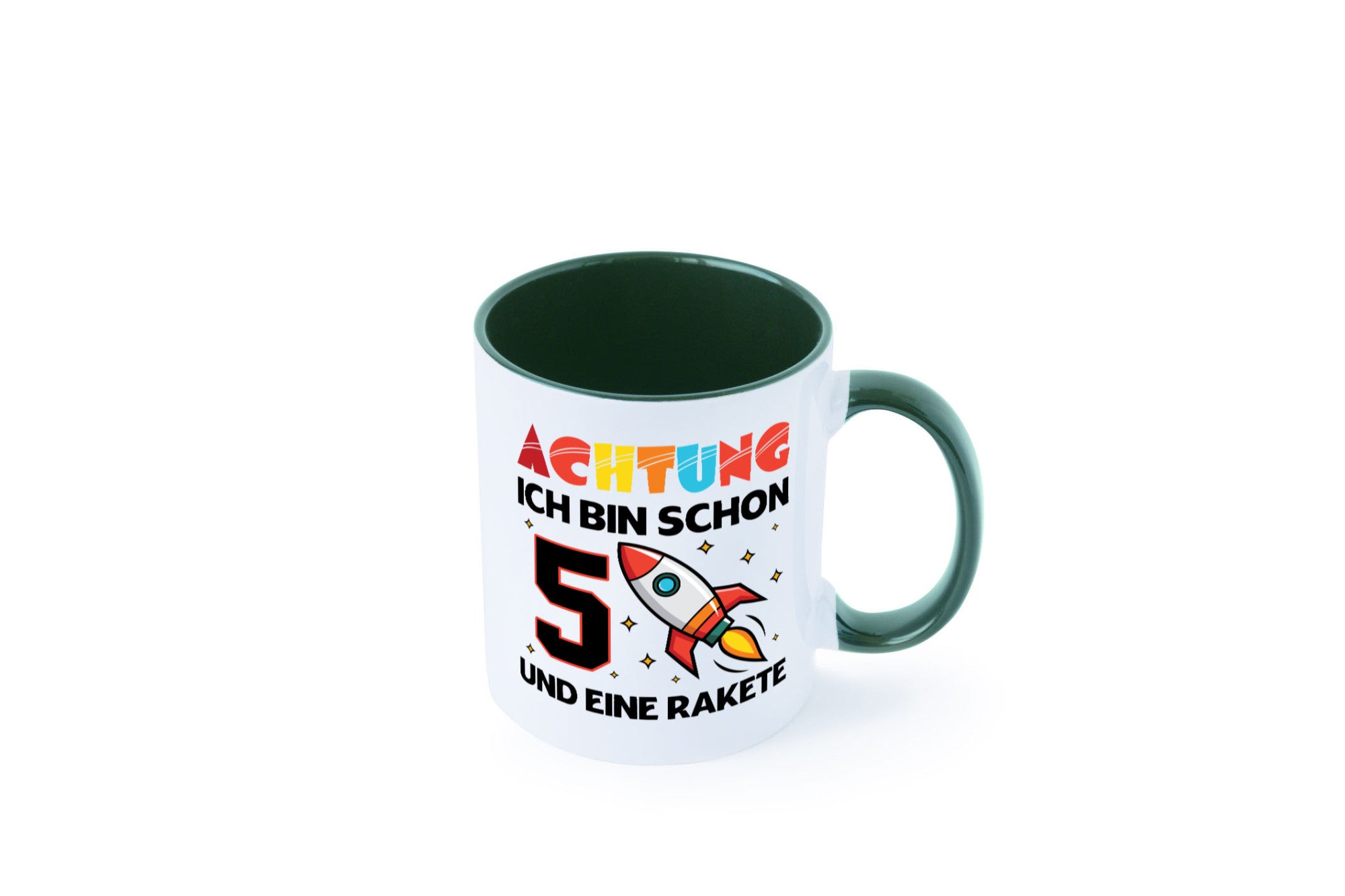 5. Geburtstag | Rakete Weltraum 5 Jahre Galaxy lustig Geschenkidee Geschenk