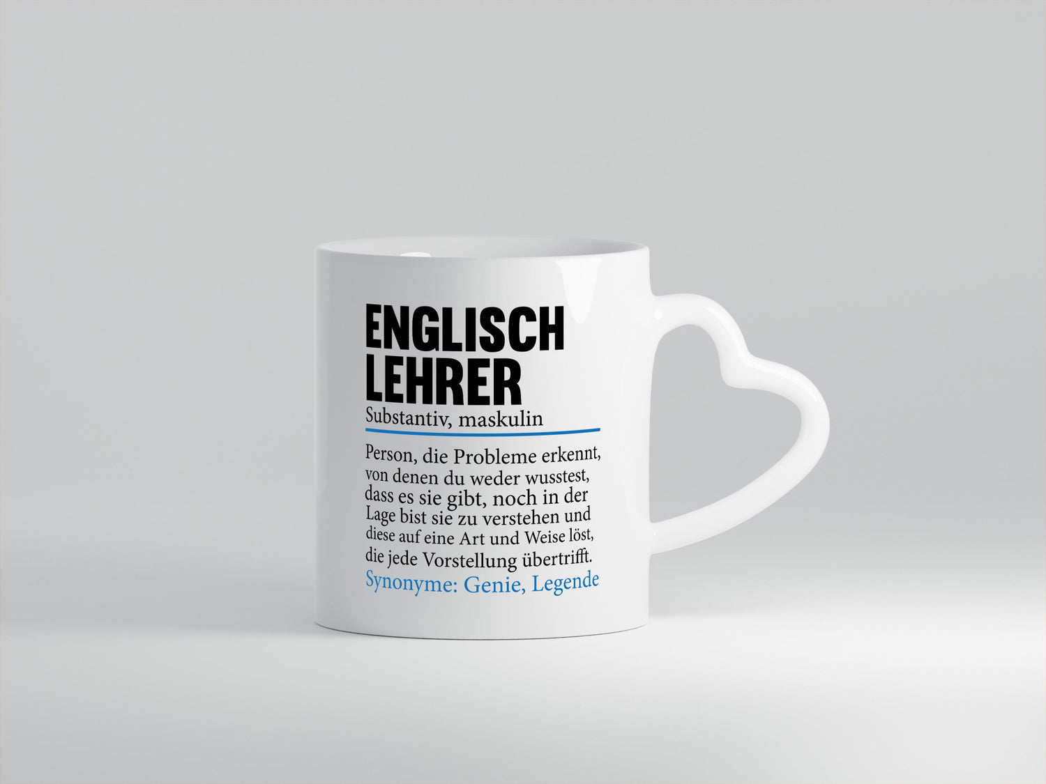Englischlehrer | Lehrer Schule Englisch Geschenkidee Humor Tasse