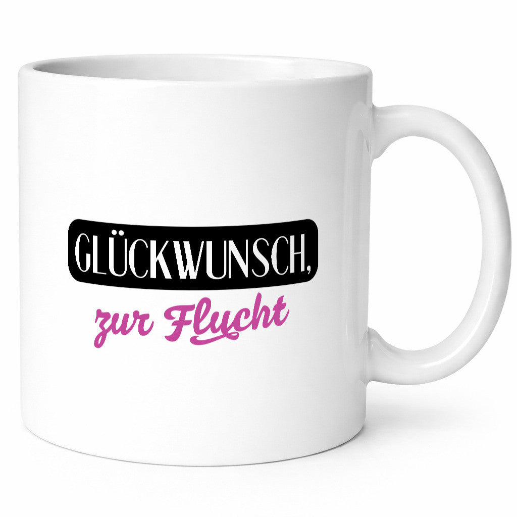 Glückwunsch zur Flucht | Kollegen Jobwechsel Abschied v2 Geschenk Arbeit Büro