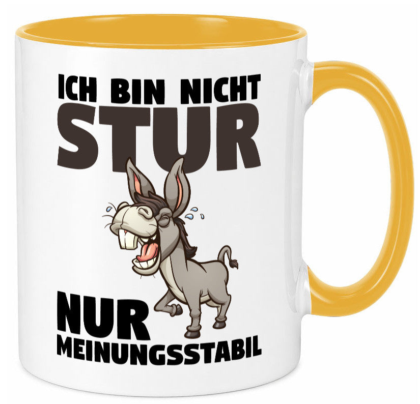 Sturer Esel | Sturkopf Tasse Dickkopf Spruch Humor lustiger Geschenk