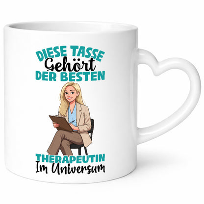 Im Universum: Therapeutin | Psychotherapie Therapie Geschenk Humor Geschenkidee