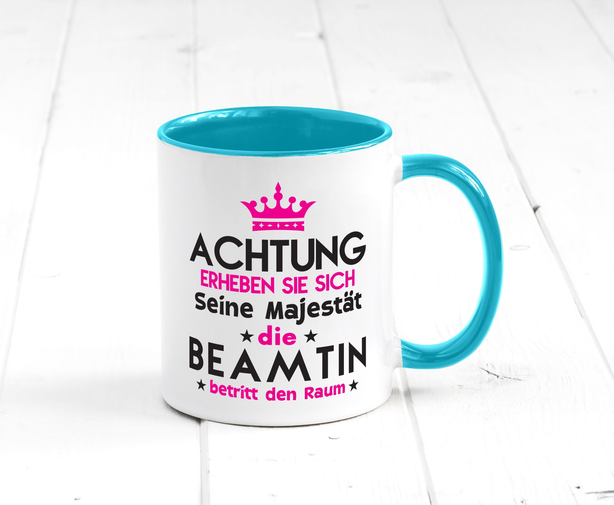 Seine Majestät Beamtin | Verbeamtung öffentlicher Dienst Geschenkidee Humor
