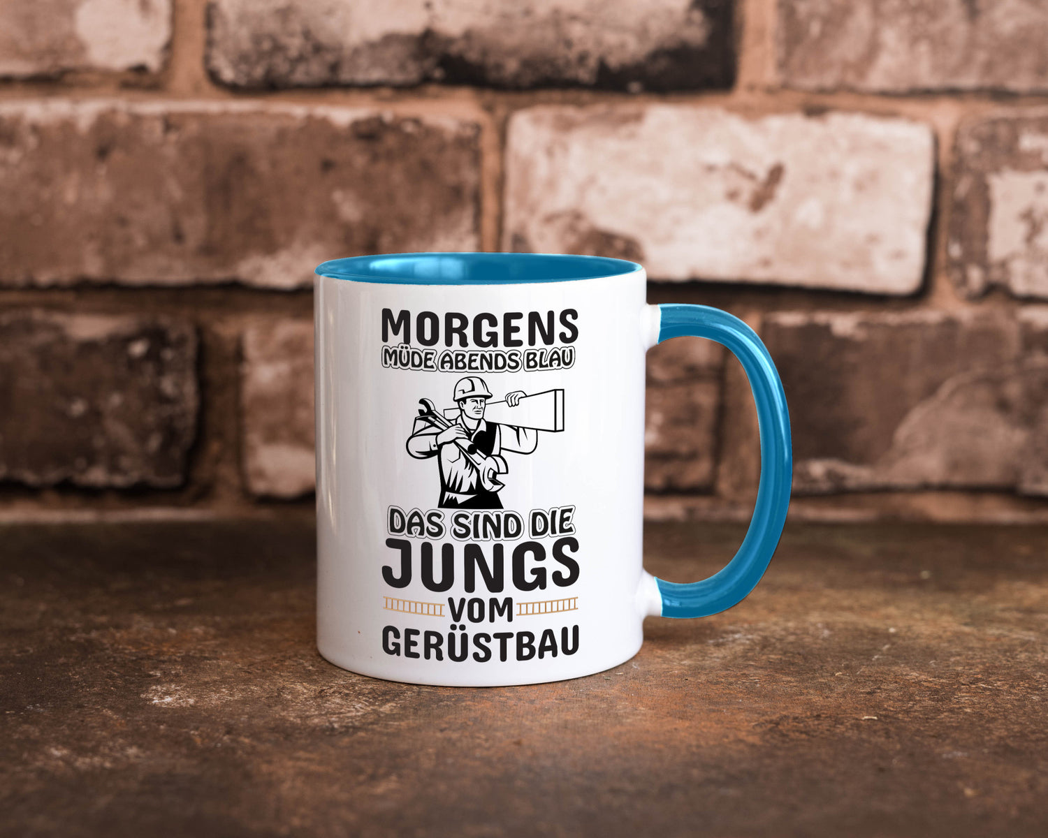 Jungs vom Gerüstbau | Gerüstbauer Tasse Baustelle Geschenk Humor Geschenkidee