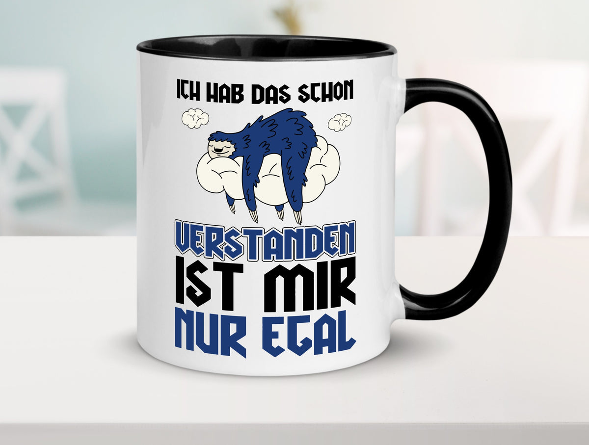 Ist mir nur egal Geschenk Humor Geschenkidee lustiger Spruch Tasse