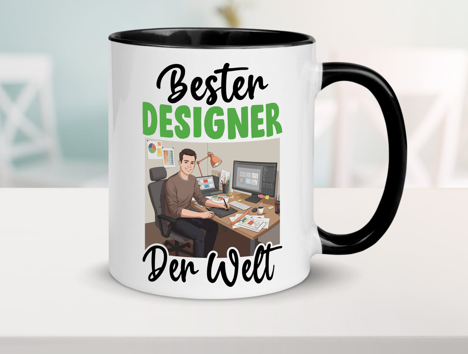 Bester Designer Beruf | Mode v2 lustiger Spruch Geschenk Arbeit Kollegen Büro