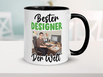 Bester Designer Beruf | Mode v2 lustiger Spruch Geschenk Arbeit Kollegen Büro