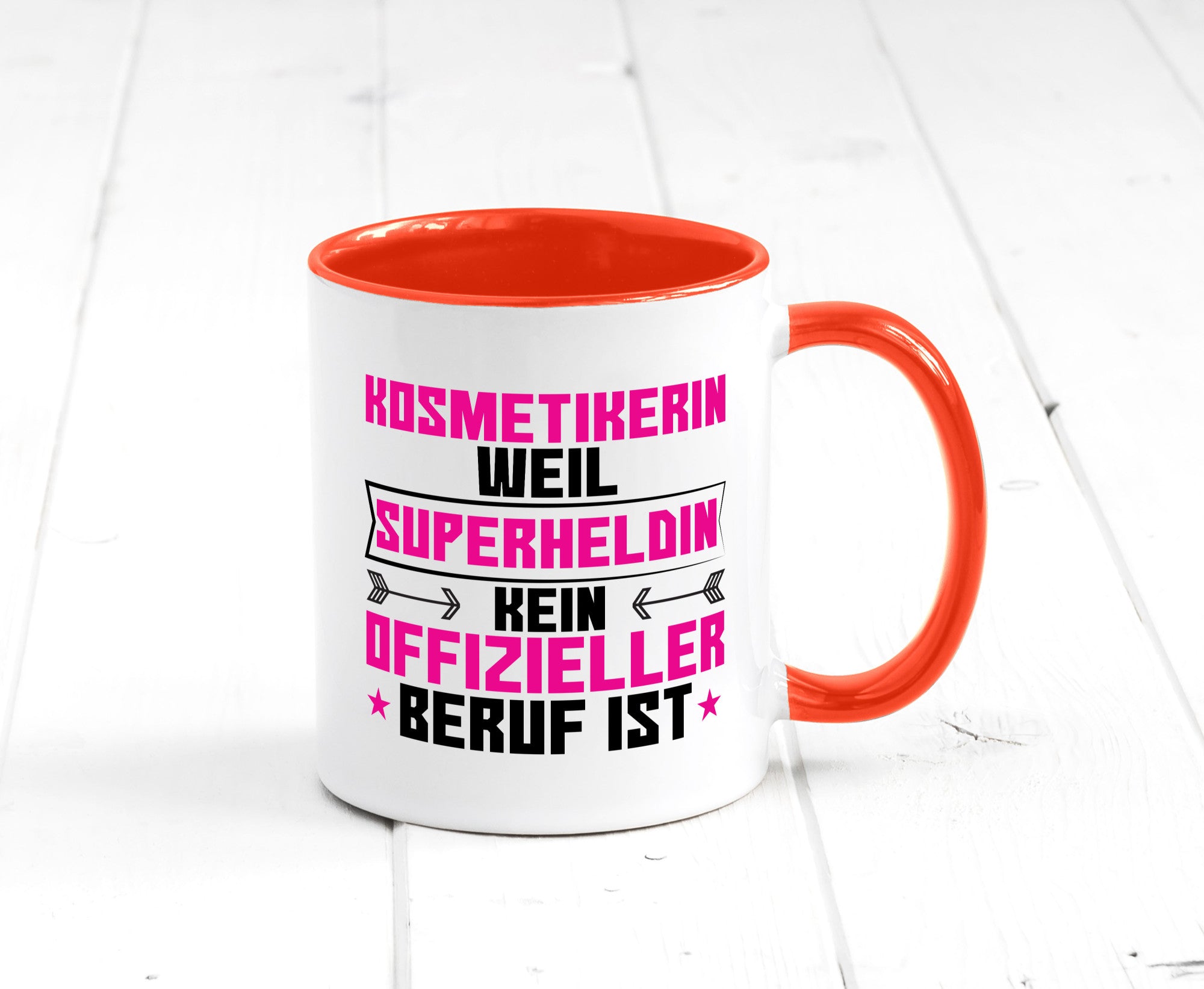 Superheldin Kosmetikerin | Kosmetik Stylistin Visagistin Geschenk Humor