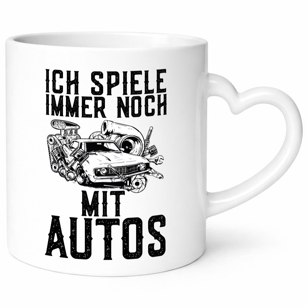 Spiele noch mit Autos | Werkstatt Werkzeug Mechaniker lustiger Spruch Geschenk