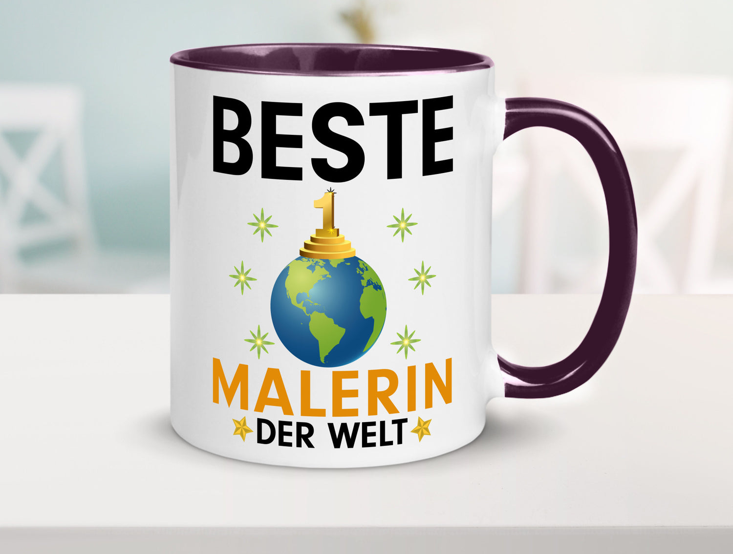 Welt Bester Malerin | Malerinnen Geschenk Humor Geschenkidee lustiger Spruch