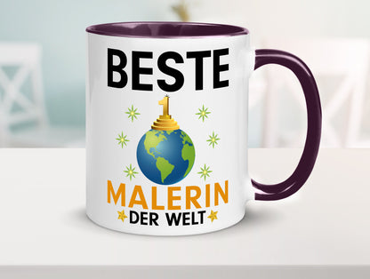 Welt Bester Malerin | Malerinnen Geschenk Humor Geschenkidee lustiger Spruch