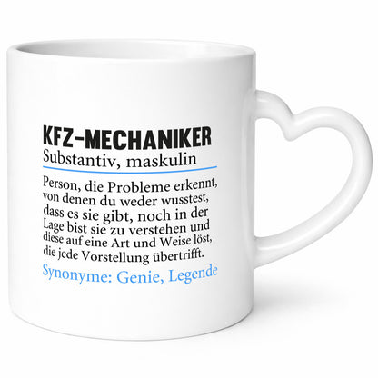 KFZ-Mechaniker | Spruch Werkstatt Mechaniker lustig Humor Geschenkidee Geschenk