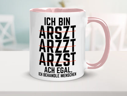 Ich bin Arzt | Rechtschreibung Klinik lustiger Spruch lustig Humor Geschenkidee