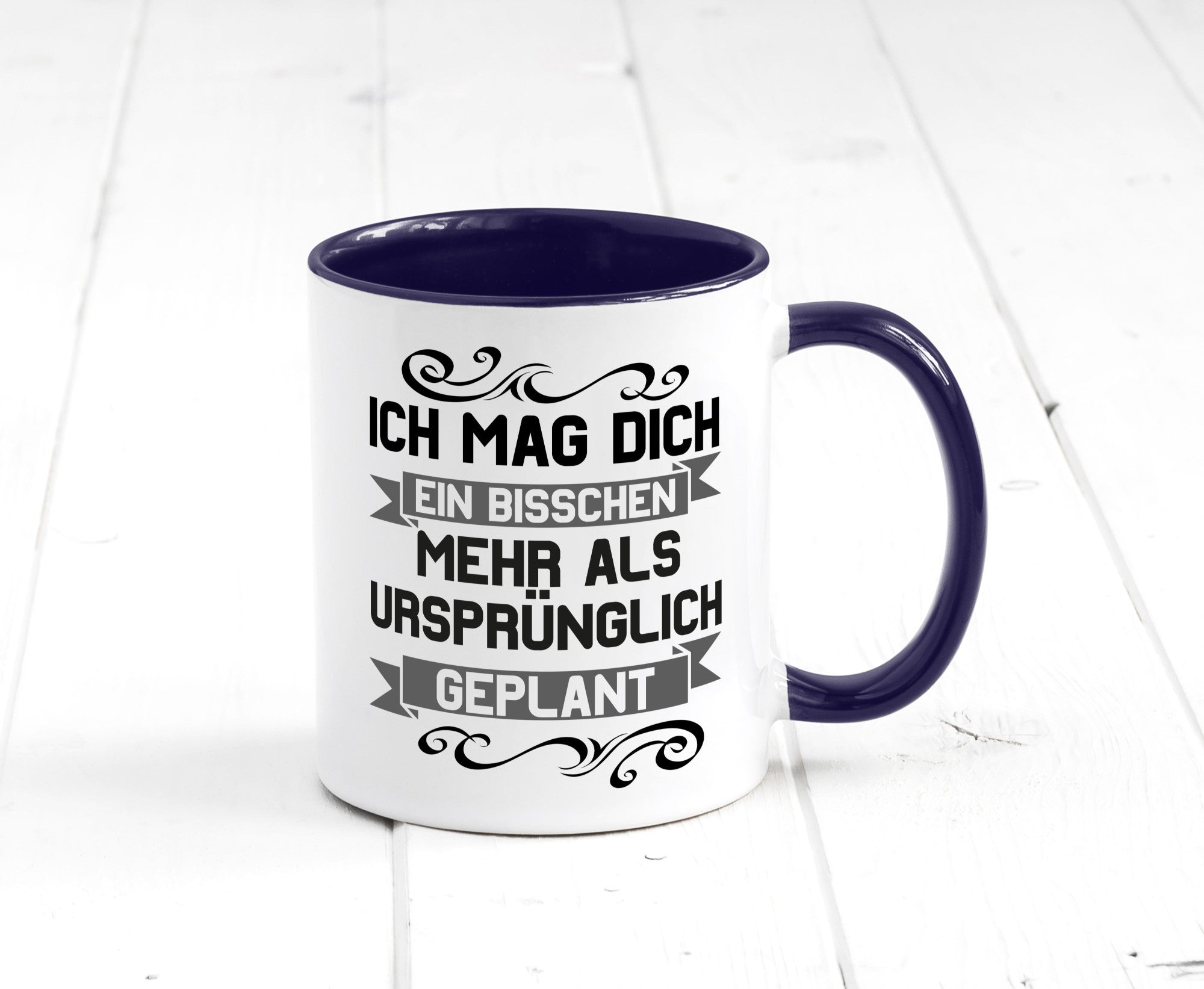 Ich mag dich mehr als geplant | Best Freinds Freundschaft Geschenkidee Humor