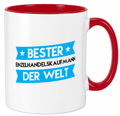 Bester Einzelhandelskaufmann | Einzelhandel Geschenk Humor Geschenkidee Tasse