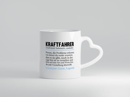 Kraftfahrer | Humor Lastwagen LKW Fahrer lustiger Spruch Geschenk Geschenkidee