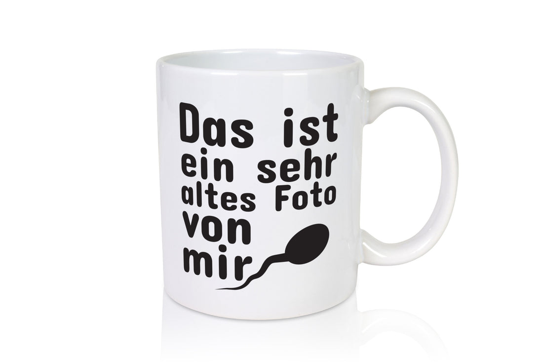 Sehr altes Foto von mir | lustige Tasse Männer Humor Geschenk Geschenkidee
