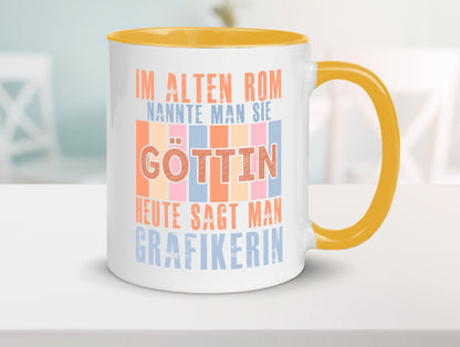 Heute sagt man: Grafikerin | Grafik Design Geschenk Humor Geschenkidee lustiger