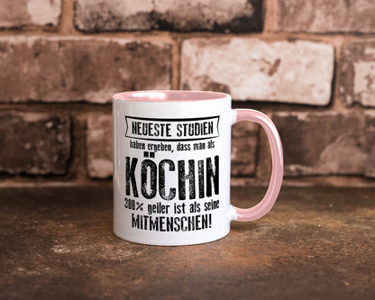 Neuste Studien: Köchin | Chefköchin Chefkoch Geschenk Arbeit Kollegen Büro