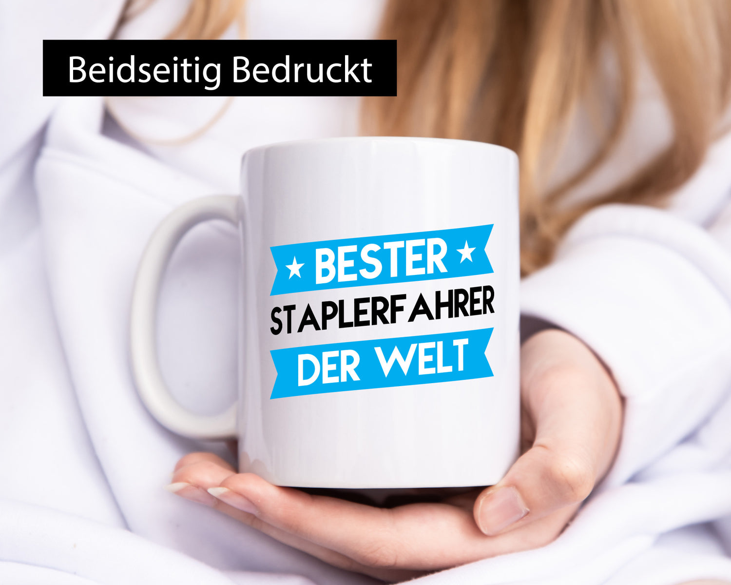 Bester Staplerfahrer | Gabelstapler Fahrer Geschenkidee Humor Tasse