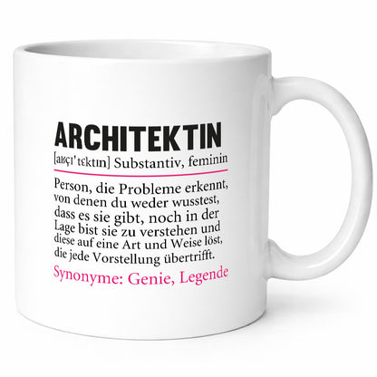 Architektin | witziger Spruch Architektur Büro Humor Arbeit Kollegen
