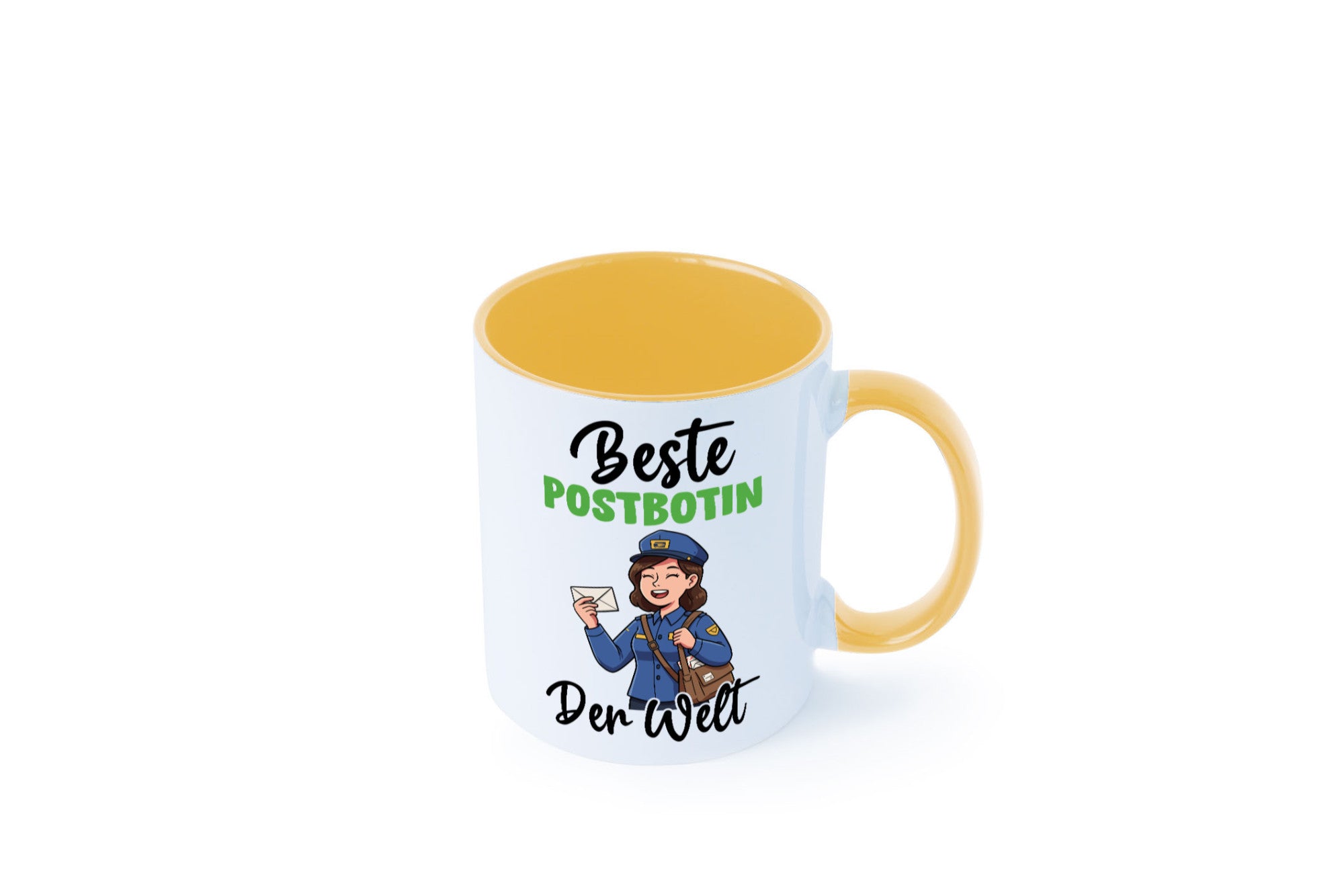 Beste Postbotin | Beruf Post Briefträger v2 lustig Arbeit Kollegen Büro